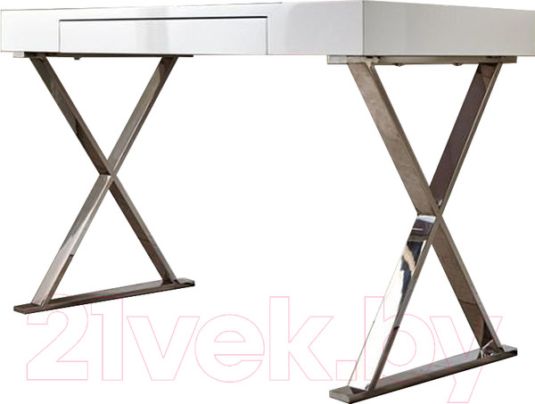 Изображение товара Письменный стол Halmar B31 (белый/хром)