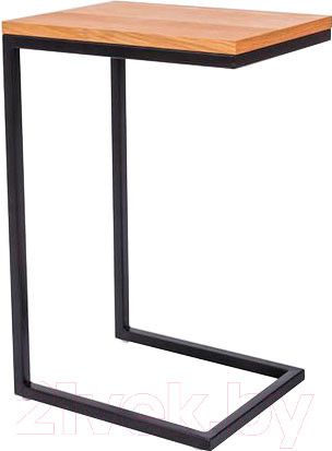 Изображение товара Приставной столик Signal Largo C (дуб/черный)