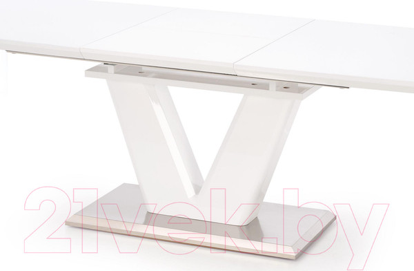 Изображение товара Обеденный стол Halmar Mistral 160-220x90 (белый)