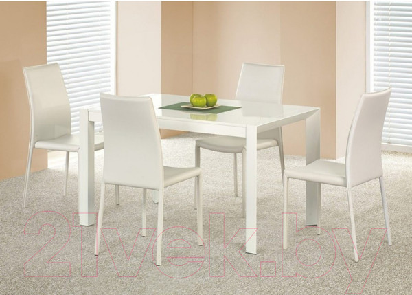 Изображение товара Обеденный стол Halmar Stanford XL 130-250x80 (белый)