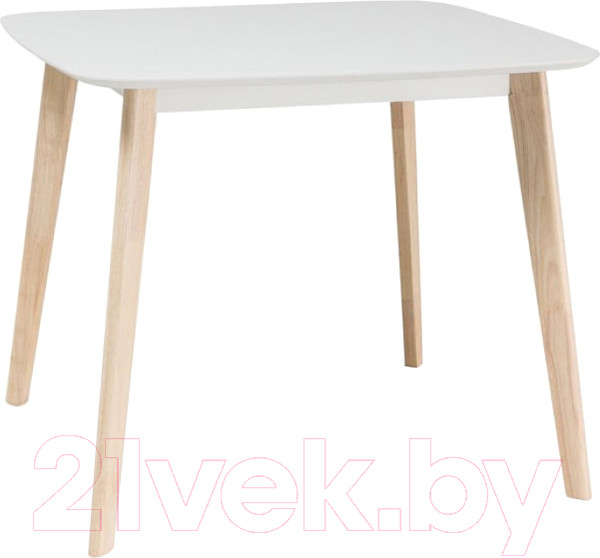 Изображение товара Обеденный стол Signal Tibi 90x80 (беленый дуб)
