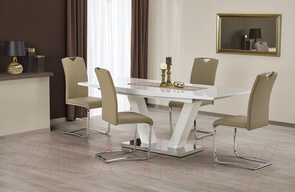 Изображение товара Обеденный стол Halmar Vision 160-200x90 (белый)