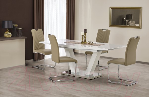 Изображение товара Обеденный стол Halmar Vision 160-200x90 (белый)
