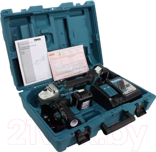 Изображение товара Профессиональная угловая шлифмашина Makita DGA508RME