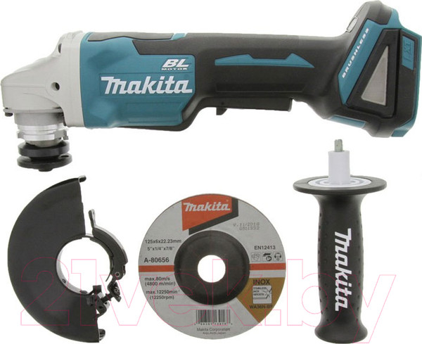 Изображение товара Профессиональная угловая шлифмашина Makita DGA508Z