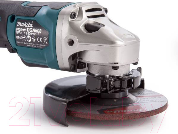 Изображение товара Профессиональная угловая шлифмашина Makita DGA508Z