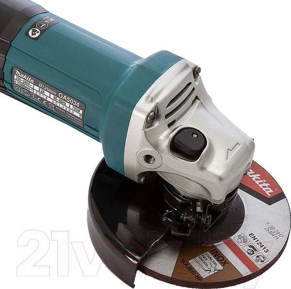 Изображение товара Профессиональная угловая шлифмашина Makita GA5034