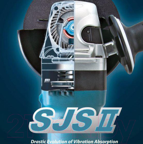 Изображение товара Профессиональная угловая шлифмашина Makita GA5040C