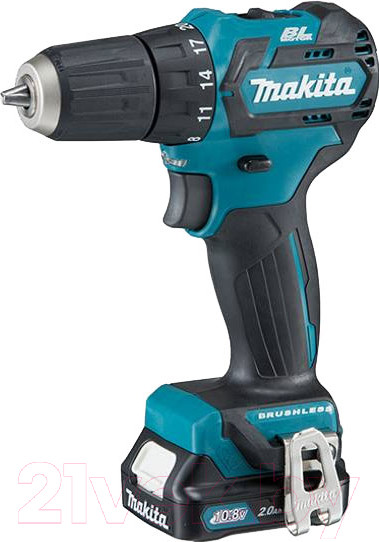 Изображение товара Профессиональная дрель-шуруповерт Makita DF332DWAE