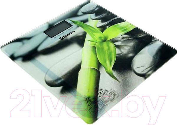 Изображение товара Напольные весы электронные Sakura SA-5072S (бамбук)