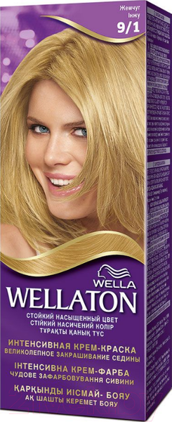 Изображение товара Крем-краска для волос Wellaton 9/1 (жемчуг)