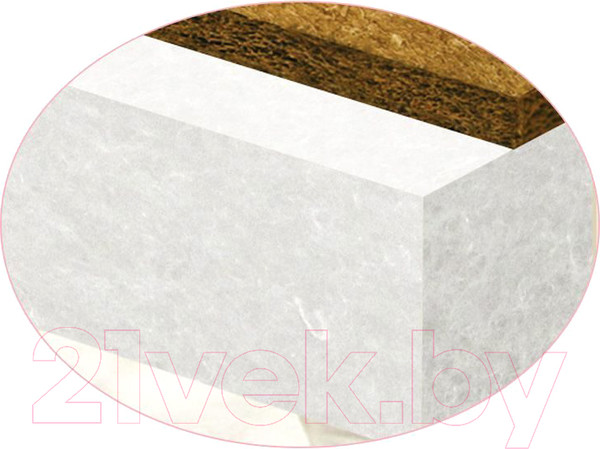 Изображение товара Матрас в кроватку Bambola Oval Holo Kokos 8 / OHK-8 (125x75)