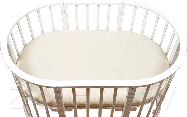 Изображение товара Матрас в кроватку Bambola Oval Holo Kokos 8 / OHK-8 (125x75)