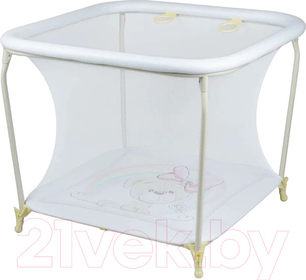 Изображение товара Игровой манеж GLOBEX Квадрат / 1103 (белый)