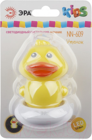 Изображение товара Ночник ЭРА NN-609-SW-Y (желтый)