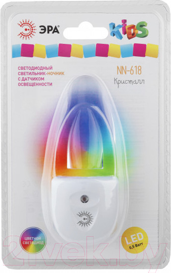 Изображение товара Ночник ЭРА NN-618-LS-W (белый)