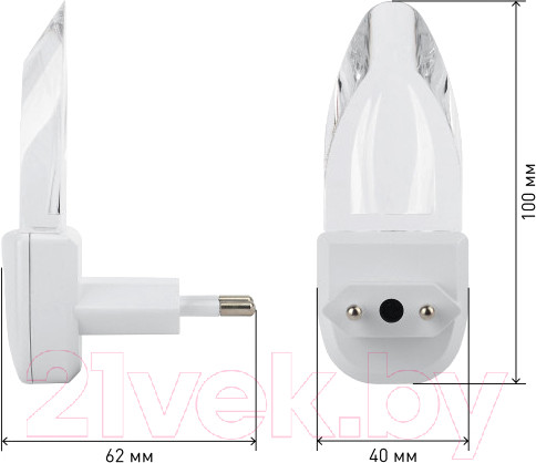 Изображение товара Ночник ЭРА NN-618-LS-W (белый)