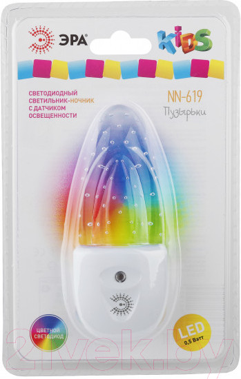 Изображение товара Ночник ЭРА NN-619-LS-W (белый)