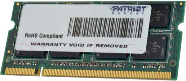 Изображение товара Оперативная память DDR3 Patriot PSD34G13332S
