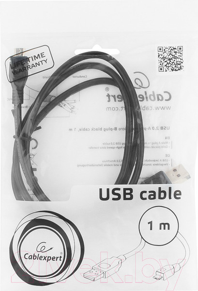 Изображение товара Кабель Cablexpert CCP-mUSB2-AMBM-1M