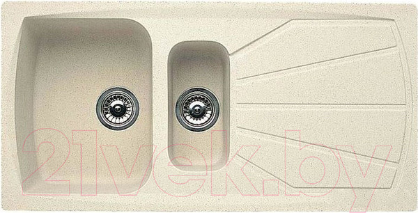 Изображение товара Мойка кухонная Elleci Living 475 Bianco Antico G62 / LGL47562