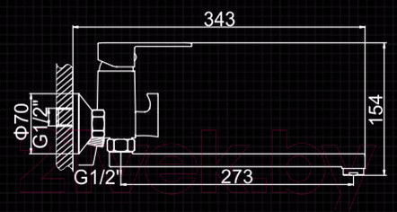 Изображение товара Смеситель Ledeme L2210