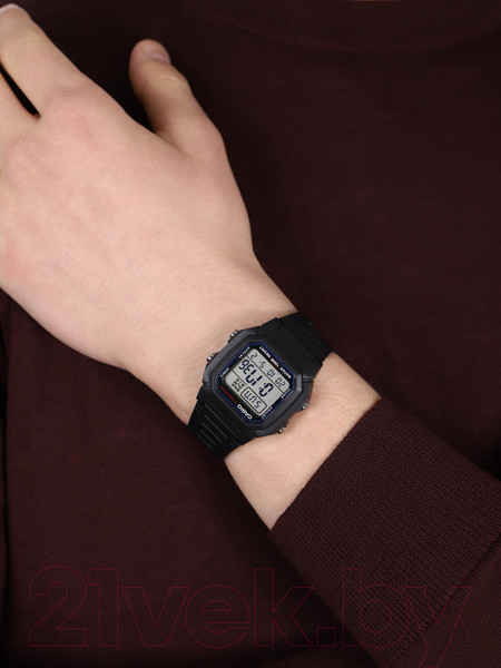 Изображение товара Часы наручные мужские Casio W-800H-1AVES