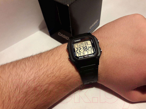 Изображение товара Часы наручные мужские Casio W-800H-1AVES