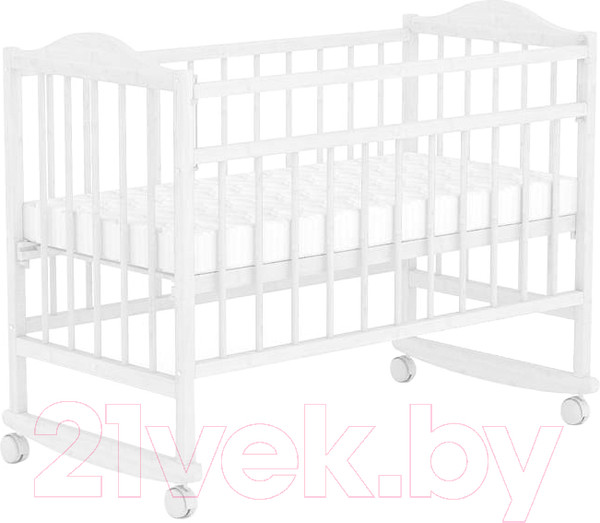 Изображение товара Детская кроватка Фея 204 (белый)