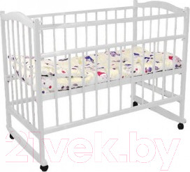 Изображение товара Детская кроватка Фея 204 (белый)