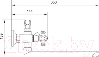 Изображение товара Смеситель Ledeme L2590