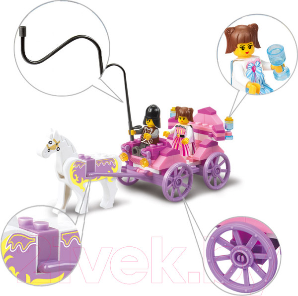 Изображение товара Конструктор Sluban Карета Принцессы / M38-B0239