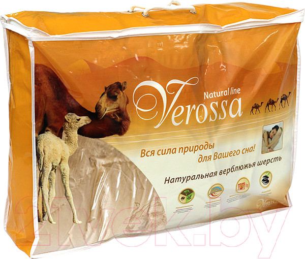 Изображение товара Одеяло Verossa VRV 200x220 (верблюжья шерсть)