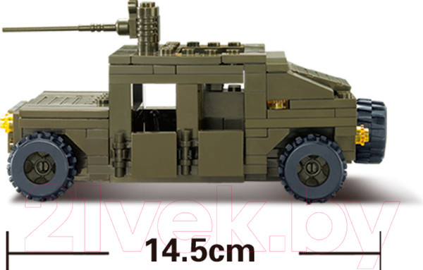 Изображение товара Конструктор Sluban Армия. Военный Хаммер / M38-B0297