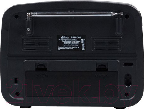 Изображение товара Радиоприемник Ritmix RPR-065 (серый)
