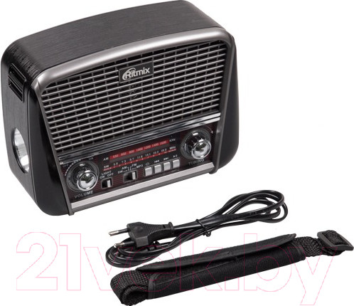 Изображение товара Радиоприемник Ritmix RPR-065 (серый)