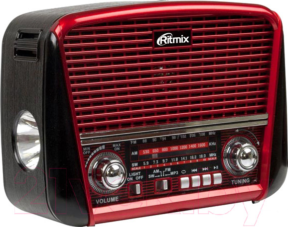 Изображение товара Радиоприемник Ritmix RPR-050 (красный)