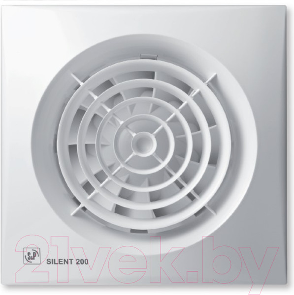 Изображение товара Вентилятор накладной Soler&Palau Silent-200 CZ / 5210424700