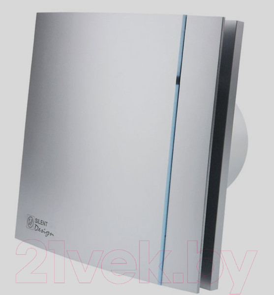 Изображение товара Вентилятор накладной Soler&Palau Silent-100 CHZ Silver Design / 5210602800