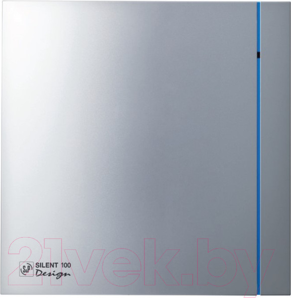Изображение товара Вентилятор накладной Soler&Palau Silent-100 CHZ Silver Design / 5210602800