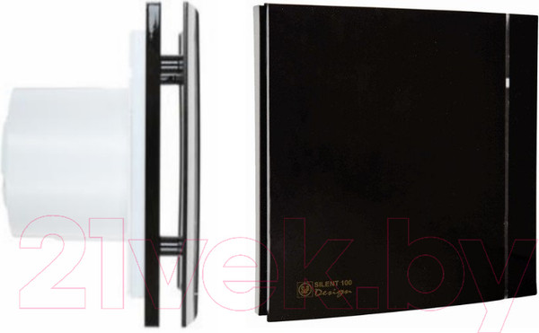 Изображение товара Вентилятор накладной Soler&Palau Silent-100 CRZ Black Design - 4C / 5210619600