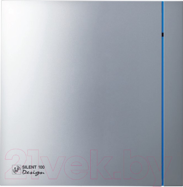 Изображение товара Вентилятор накладной Soler&Palau Silent-100 CRZ Silver Design / 5210602700