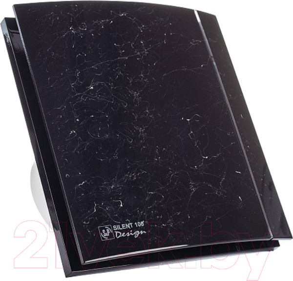 Изображение товара Вентилятор накладной Soler&Palau Silent-100 CZ Marble Black Design - 4C / 5210611900