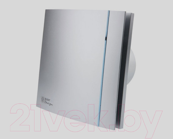 Изображение товара Вентилятор накладной Soler&Palau Silent-100 CZ Silver Design - 3C / 5210603400