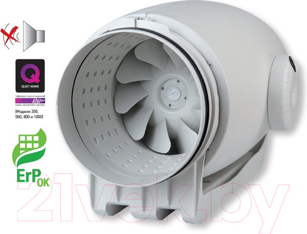 Изображение товара Вентилятор канальный Soler&Palau TD-350/125 Silent / 5211360400
