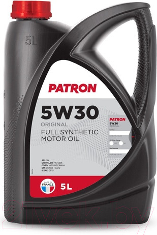 Изображение товара Моторное масло Patron Original 5W30 (5л)