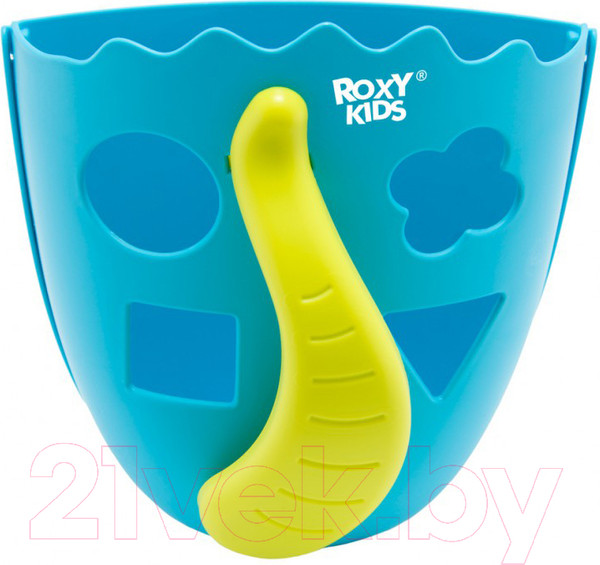 Изображение товара Органайзер детский для купания Roxy-Kids Dino / RTH-001B (голубой)