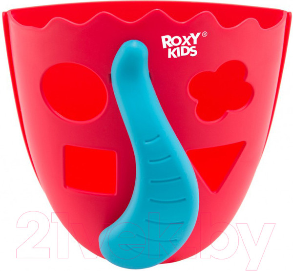 Изображение товара Органайзер детский для купания Roxy-Kids Dino / RTH-001R (коралловый)