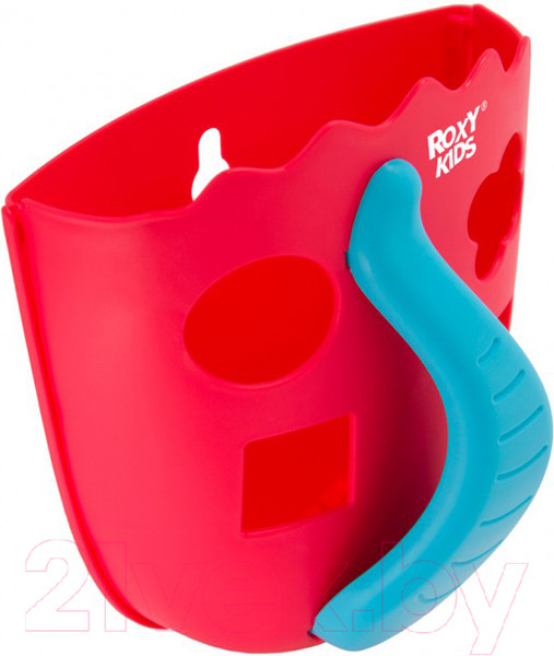 Изображение товара Органайзер детский для купания Roxy-Kids Dino / RTH-001R (коралловый)
