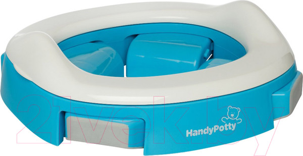 Изображение товара Дорожный горшок Roxy-Kids HandyPotty дорожный / HP-250B (голубой)